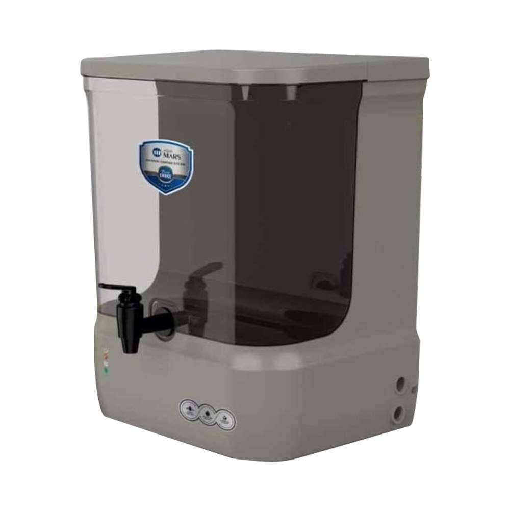 Aqua Mars 9 Liter Storage Grey Color Domestic RO Cabinet ABS Plastic Material - SBRO SYSTEM