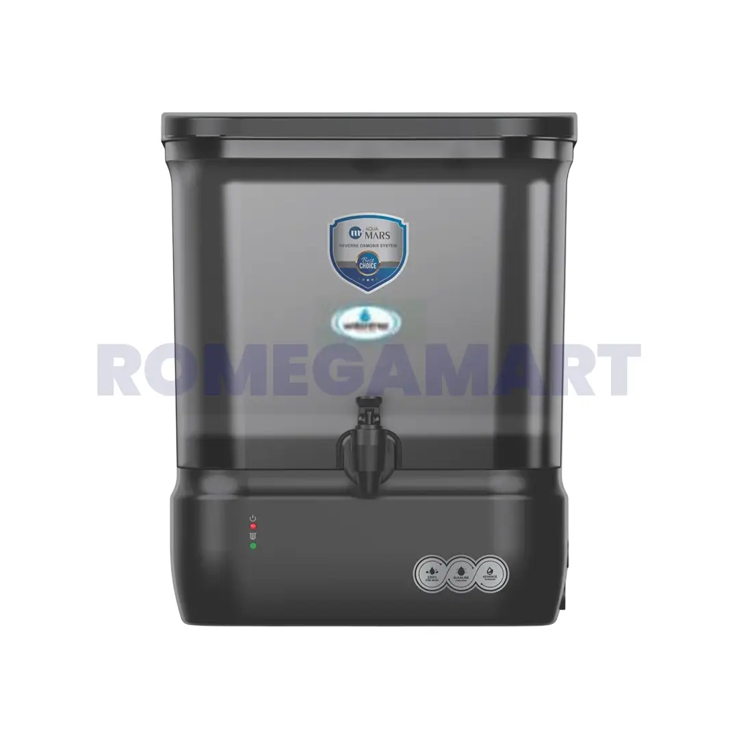 Waterdrop Aqua Mars 9 Liter Black Color Water Purifier For Domestic Use - DECCAN ENTERPRISES
