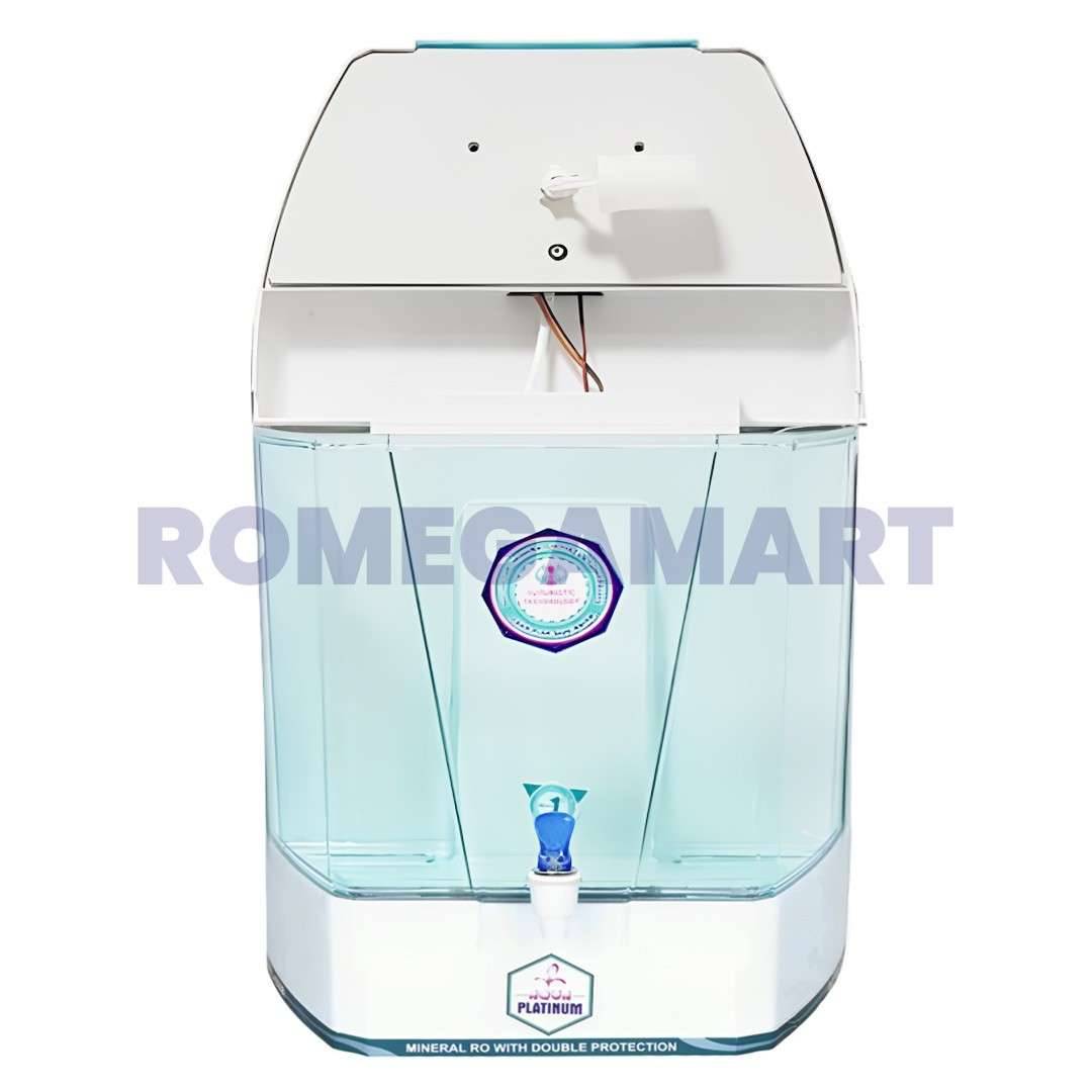 Aqua Platinum 10 Liter Domestic RO RO+UV+COPPER+ALKLINE+TDS Water Purifier ABS Plastic Material - JAZZ PURE WATER SOLUTIONS