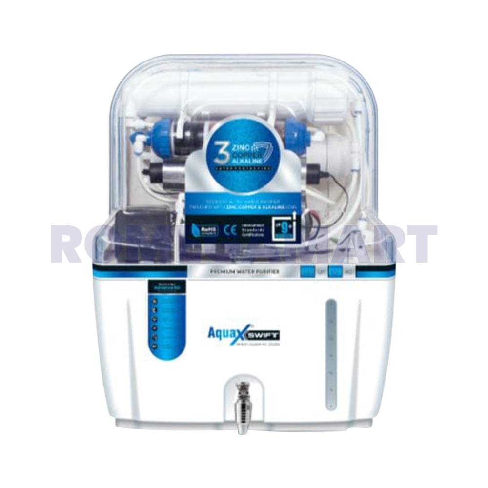 Aqua X Swift White Color Water Purifier RO+ UV+UF+COPPER - Aqua Pure and fresh enterprises