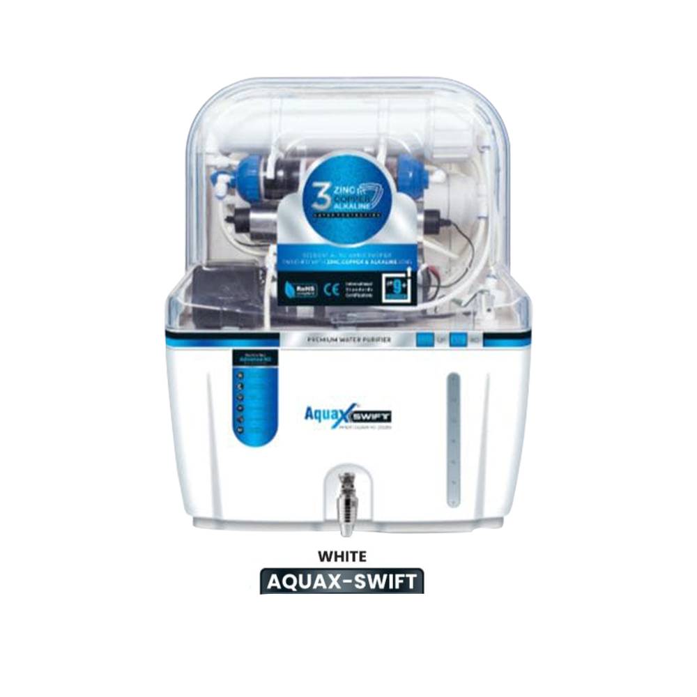 Aqua X Swift White Color Cabinet 15 Liter Storage ABS Plastic Material For Domestic Use - AQUA PURE & FRESH ENTERPRISES