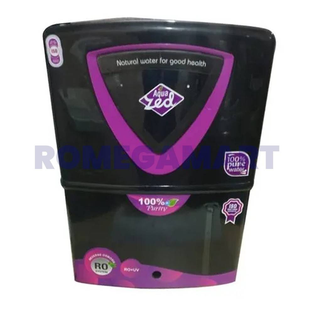 Aqua Zed 10 Liter RO Cabinet Plastic Material Black Color For Domestic RO - Sha Traders