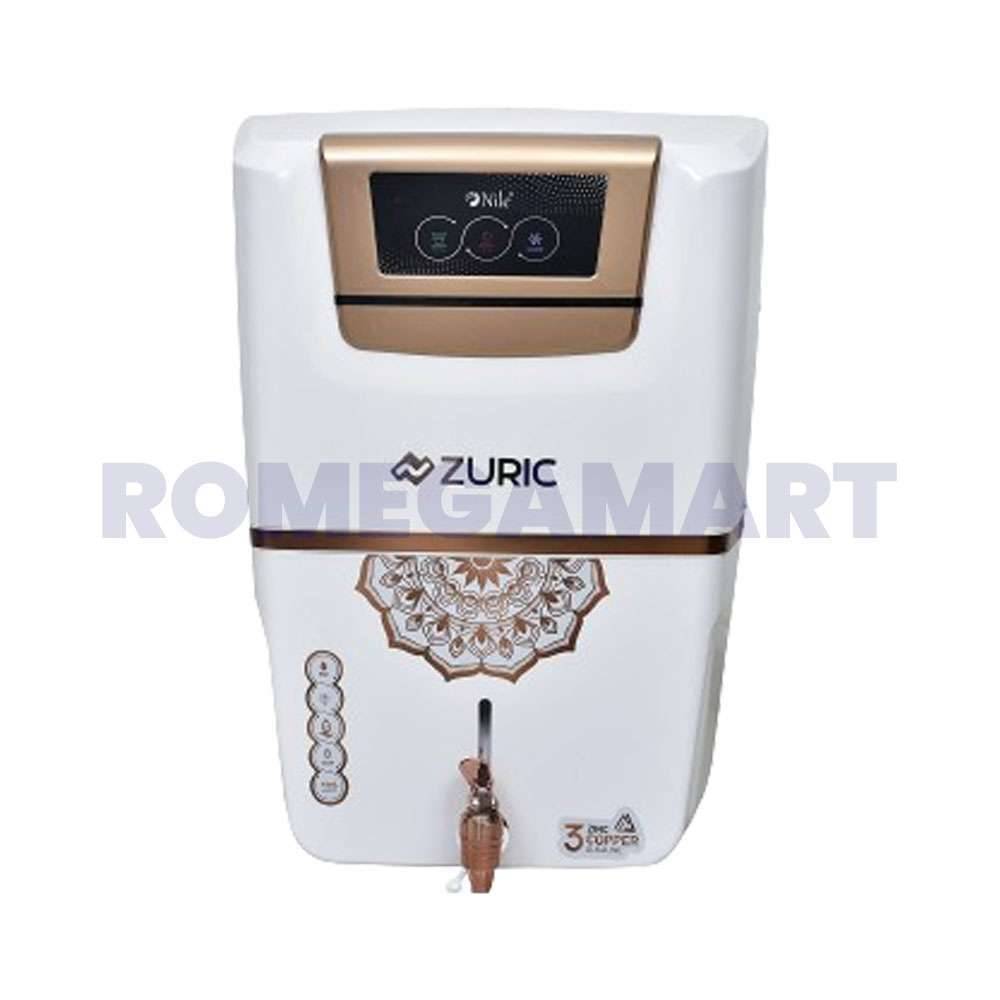 Aqua Zuric 12 Liter Storage Domestic RO Cabinet White Color ABS Plastic Material Smart LED Indicator - JAZZ PURE WATER SOLUTIONS