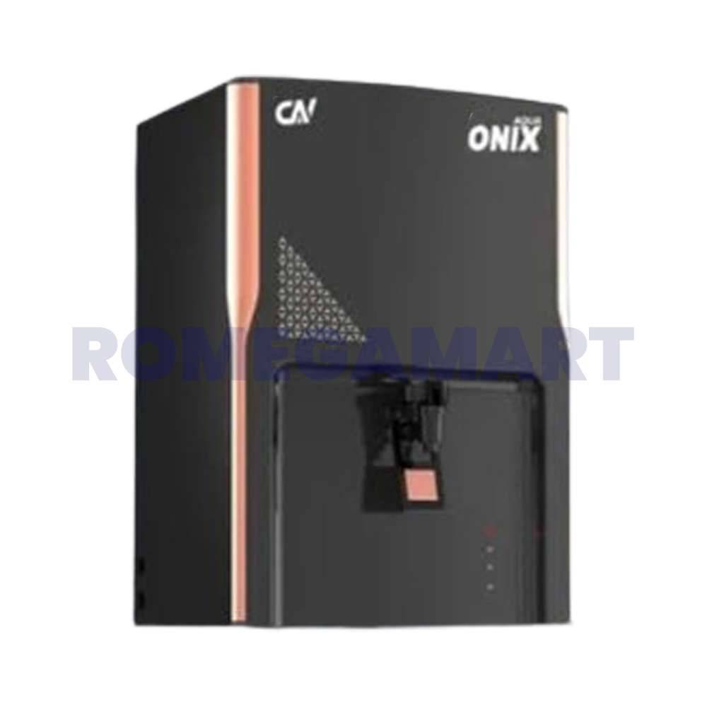 Aqua Onix Water Purifier 10 Liter Storage Black Color ABS Plastic For Domestic Use - SBRO SYSTEM