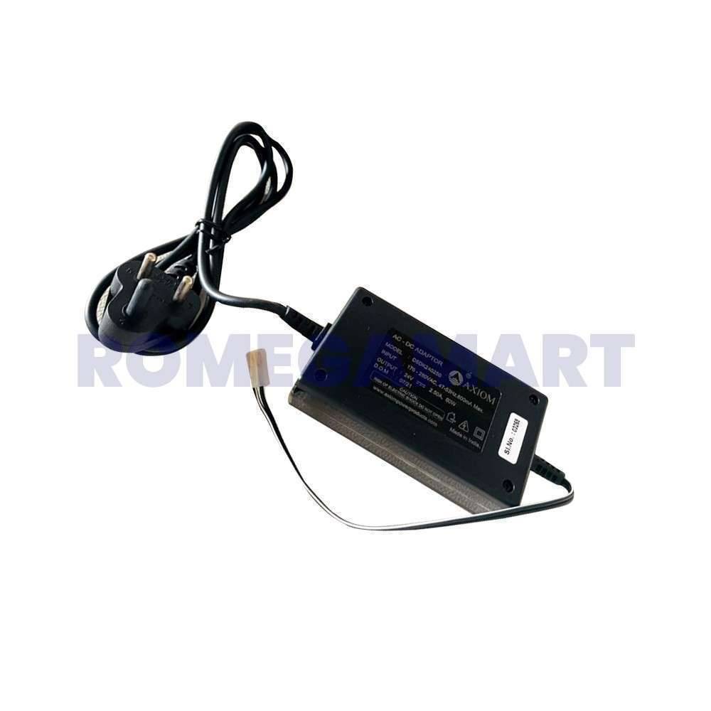 Axion 24 Volt 2.50 Ampere Adaptor Suitable  All Types Of Water Purifier - Nextech India