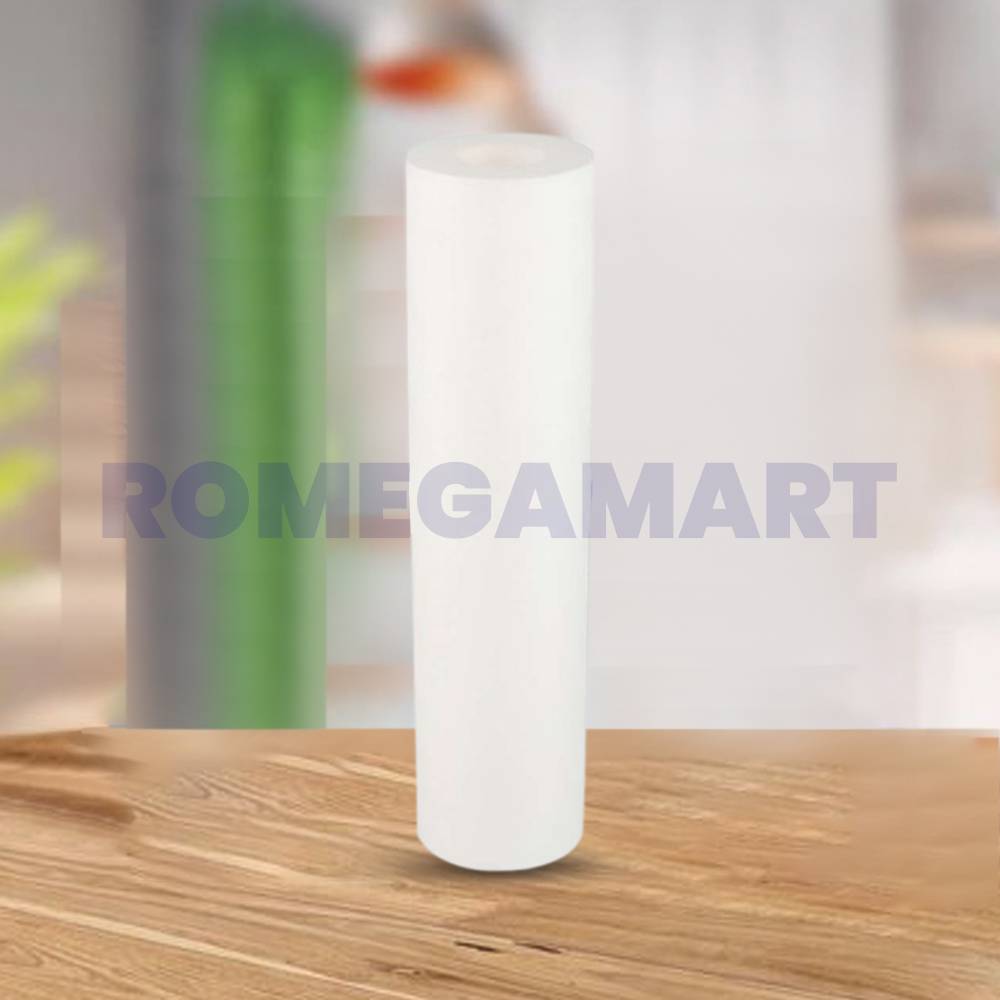 10 Inch 130 Gram Spun Filter White Color Polypropylene Material For Domestic use - GTB JI WATER SOLUTIONS 