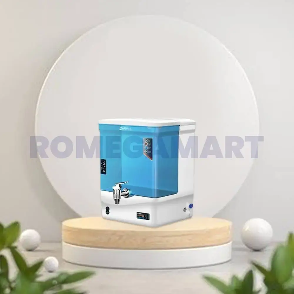 Apple Aqua Veda Blue Color 10 Liter Storage Capacity Domestic RO Cabinet - JAZZ PURE WATER SOLUTIONS