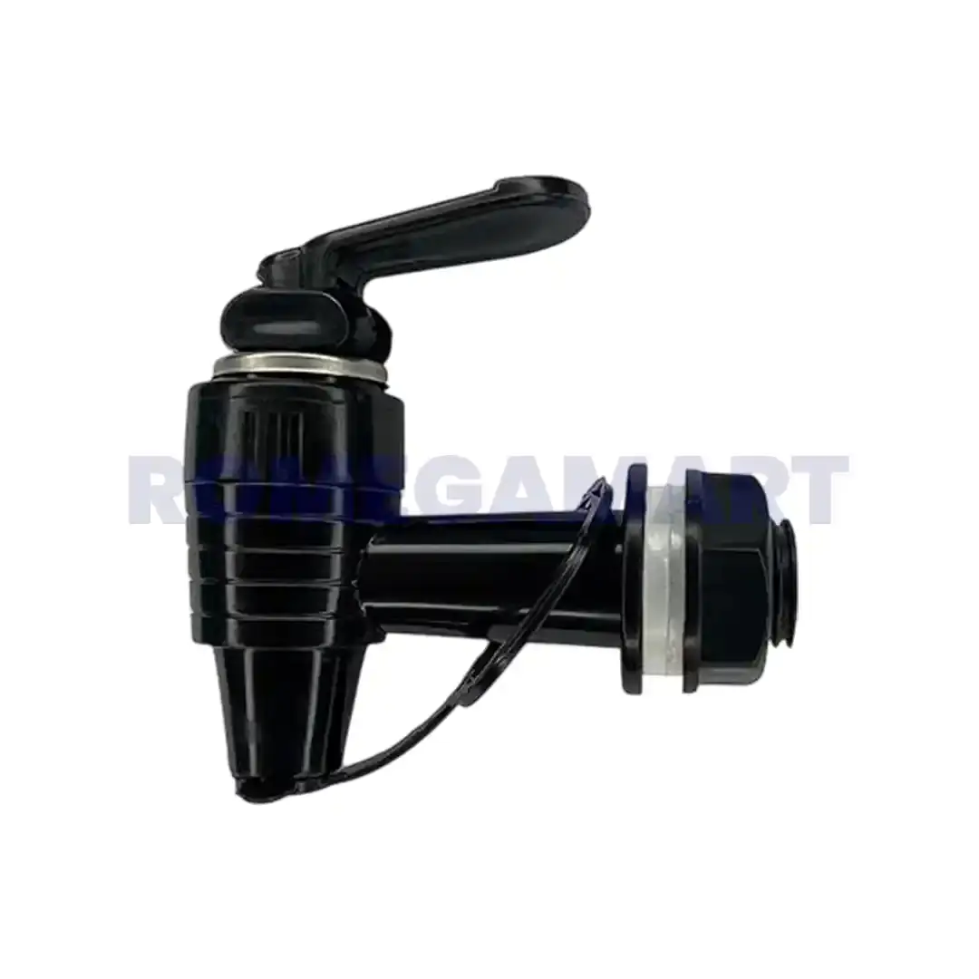 Black Plastic Tap For Domestic RO Water Purifier For Domestic Ro - JAZZ PURE WATER SOLUTION