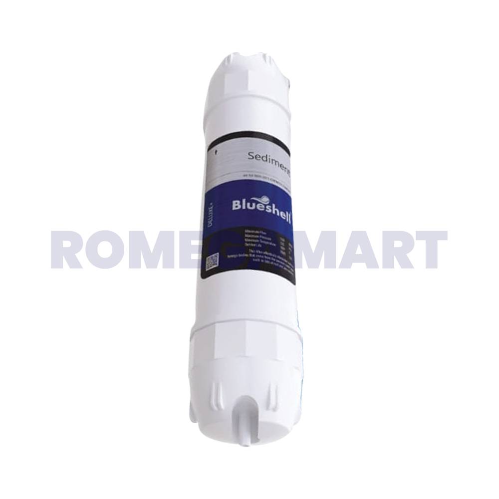 Blue Shell 10 Inch Sediment Filter Plastic Material For Domestic Use - MEDITECH PRODUCTS