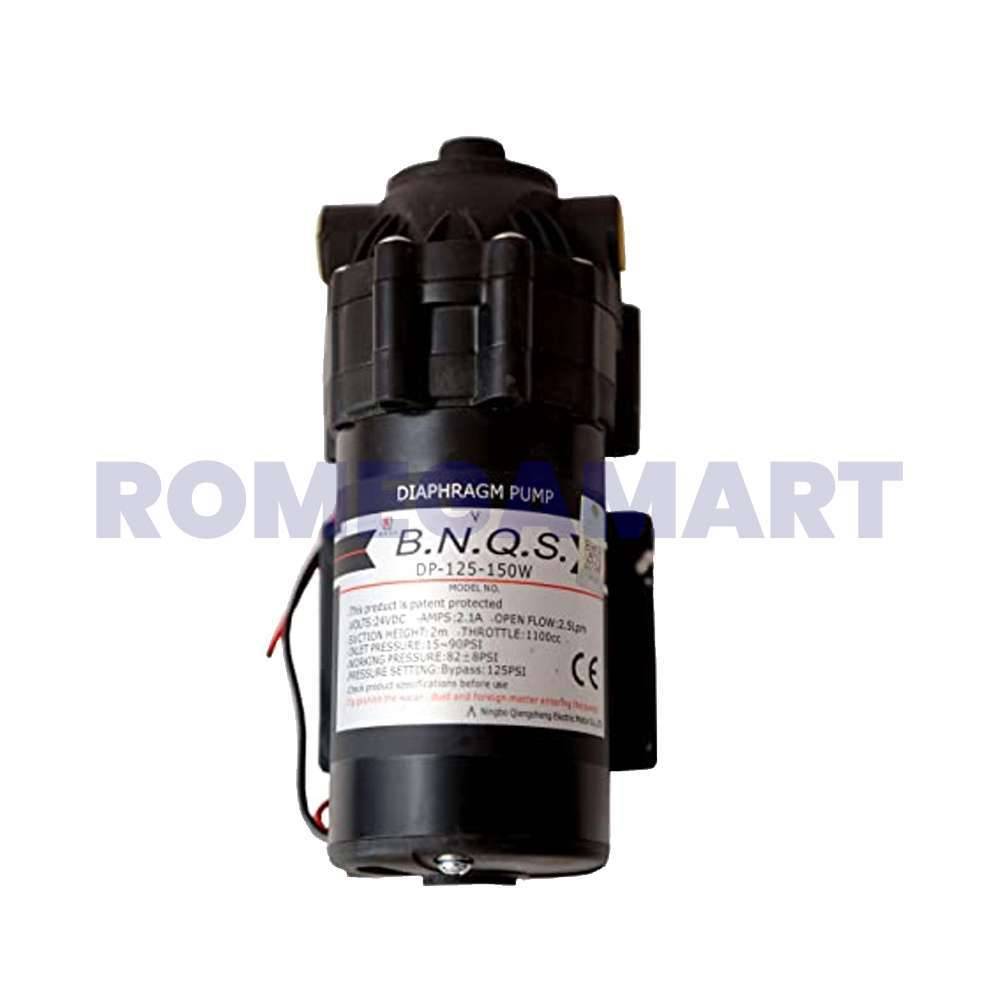 Mclord 100 GPD Booster Pump Black Color Water Purifier For Domestic Use - MCLORD 