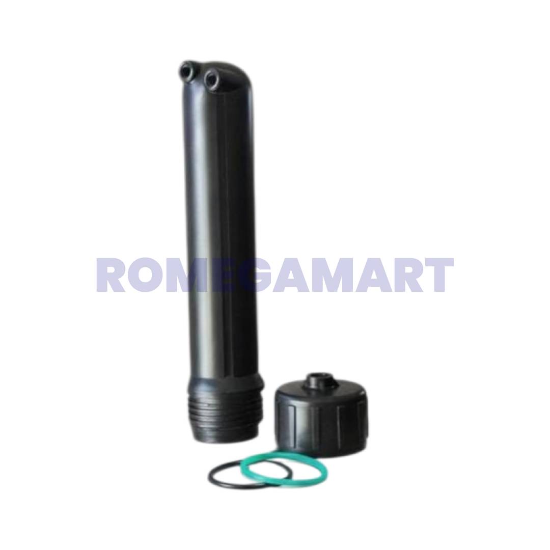 Membrane Housing 285 Gram Black Color For Domestic Water Purifier - Dipayan Works & Products