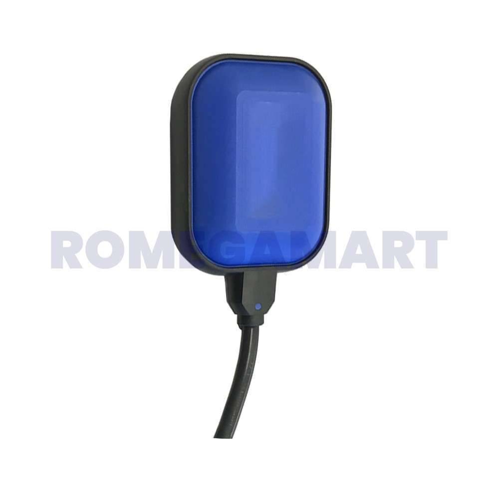 Blue With Black Outline Float Switch 3 Meter Plastic Material - MS ENTERPRISES