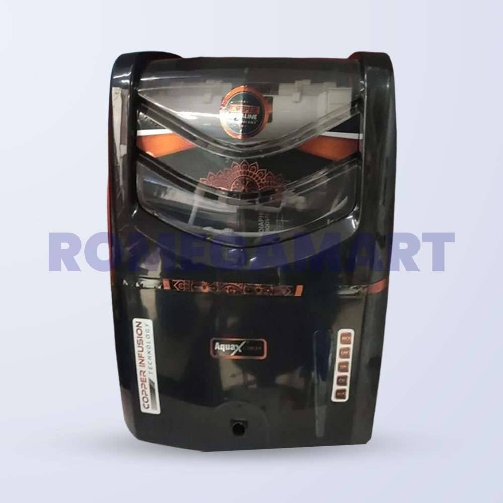 AquaX Crux 12 Liter Storage Black Color Cabinet for Domestic Use - Divya Enterprises 