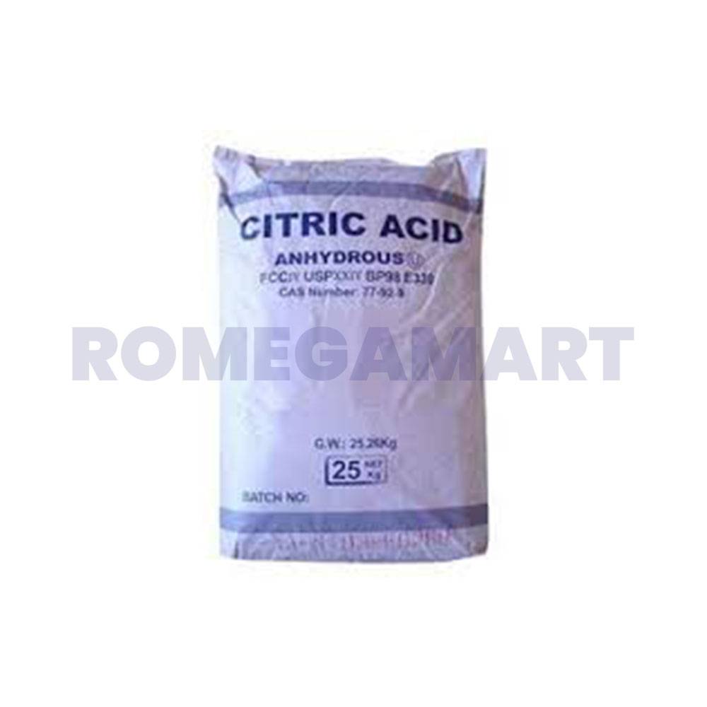 Citric Acid Anhydrous 25 KG Bag White Color For Industrial Use - Angel Chemicals Private Limited