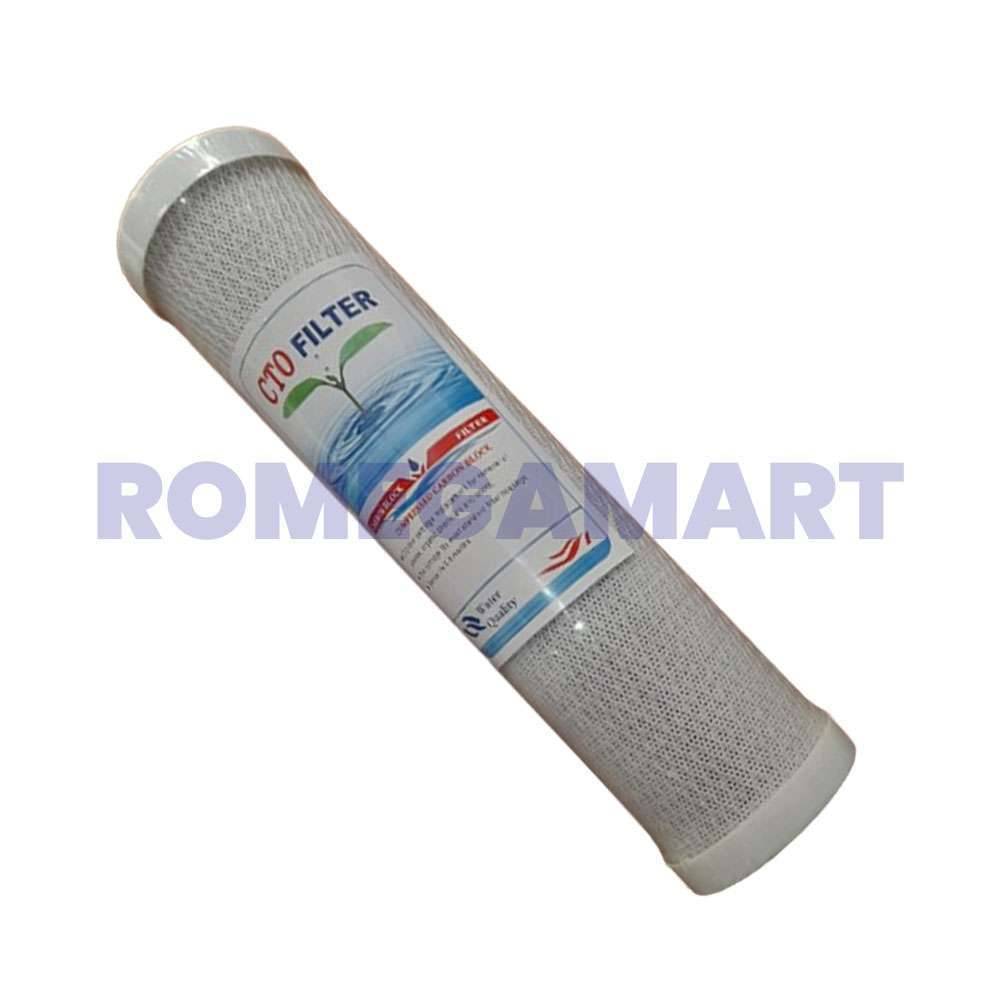 10 Inch CTO Filter White Color For Domestic Use - Divya Entrprise 