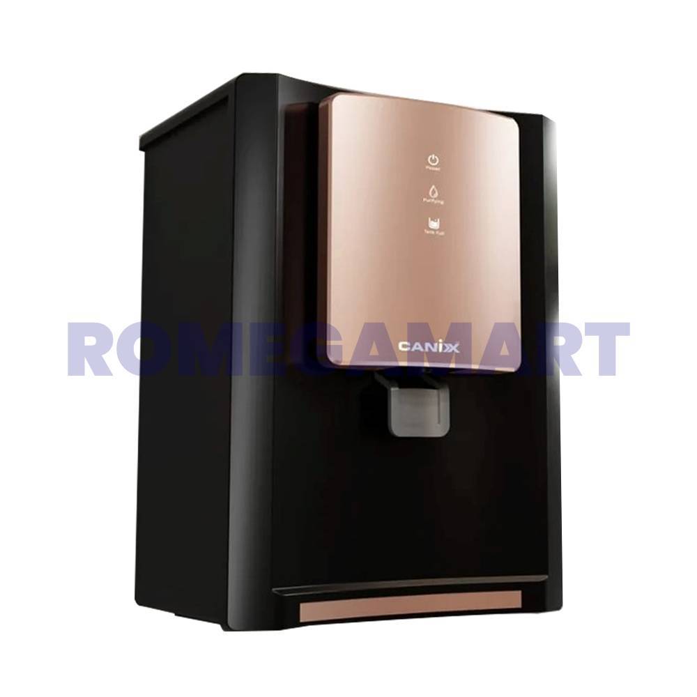 Canix Black Color 9 Liter Storage Capacity 100% Food Grade Plastic Material Domestic Water Purifier - AP Group