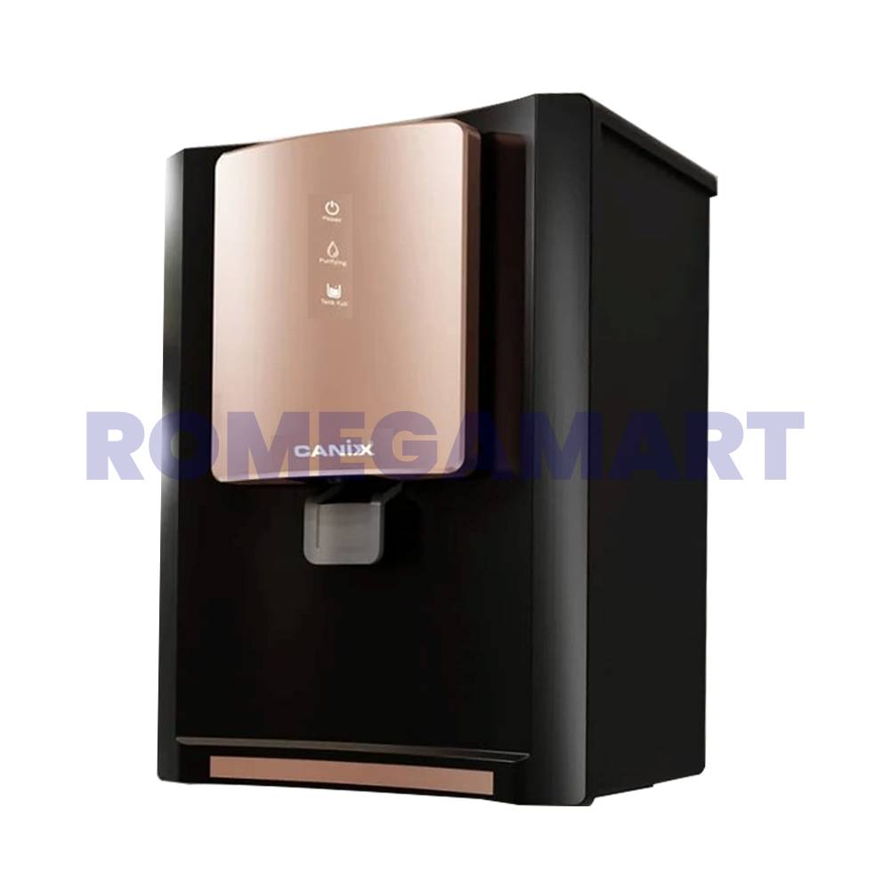 Canix 9 Liter Storage Capacity Black Color 100% Food Grade Plastic Material Domestic RO Cabinet - SKS AQUA FRESH WATER PURIFIER SYSTEMS