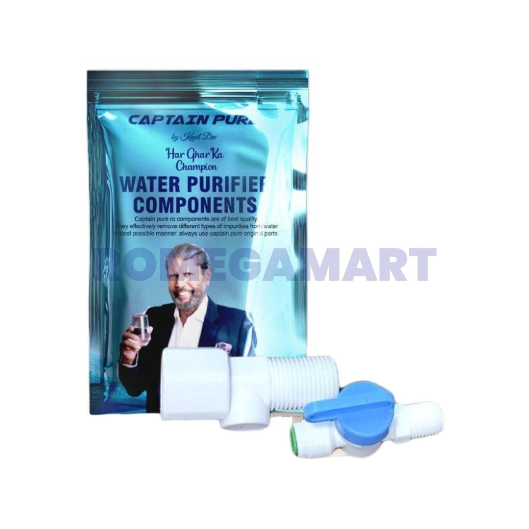 Captain Pure DV Set White Color Suitable For Domestic Use - Mindcool Aqua