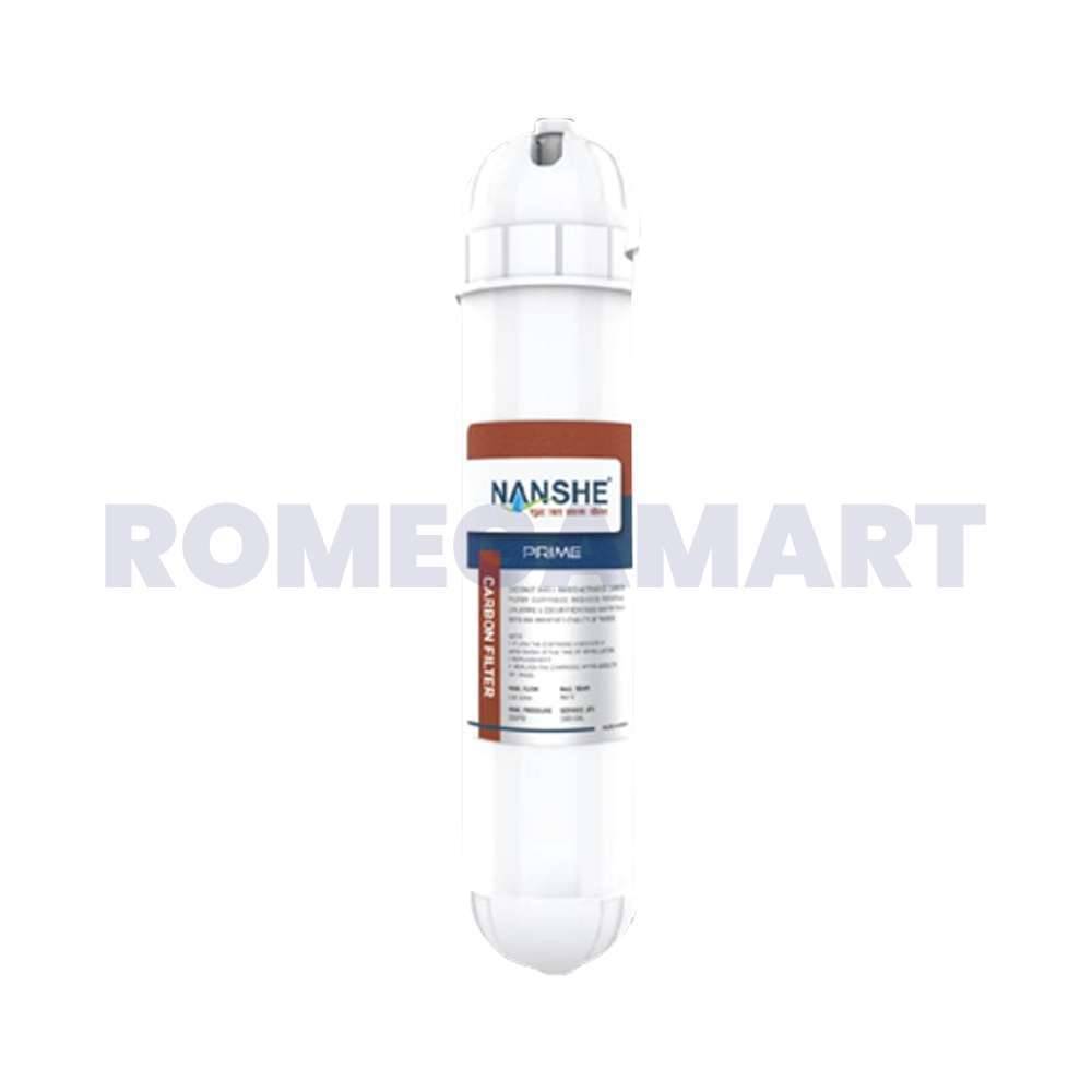 NANSHE Prime Inline Push Fit Carbon Filter Suitable For Domestic RO - PARSHHWAM FILTRATION LLP
