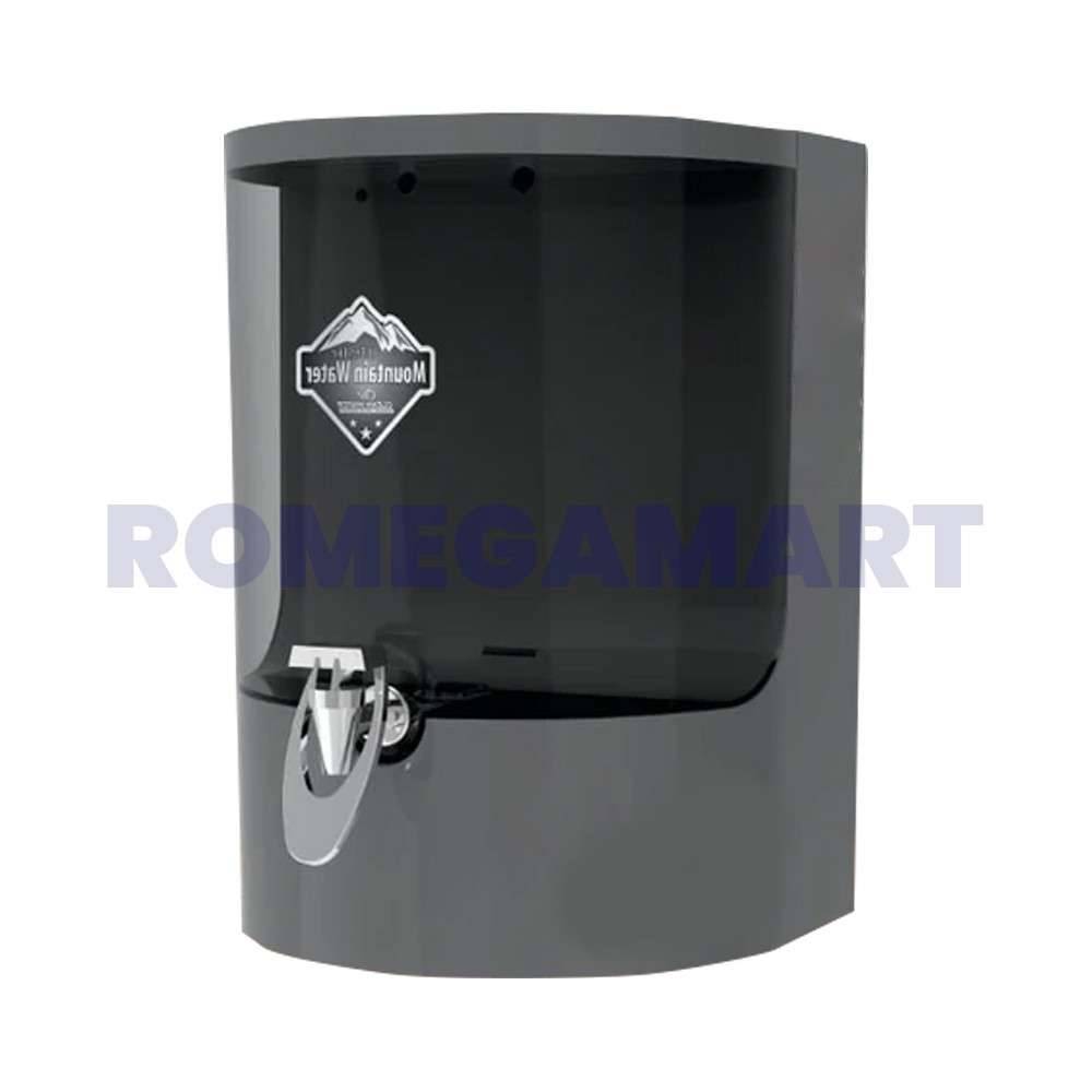 Clean Water RO+UV+UF 10 Liter Storage Water Purifier Metallic Grey 100% Food Grade Plastic With LED Indicator - JAZZ PURE WATER SOLUTIONS