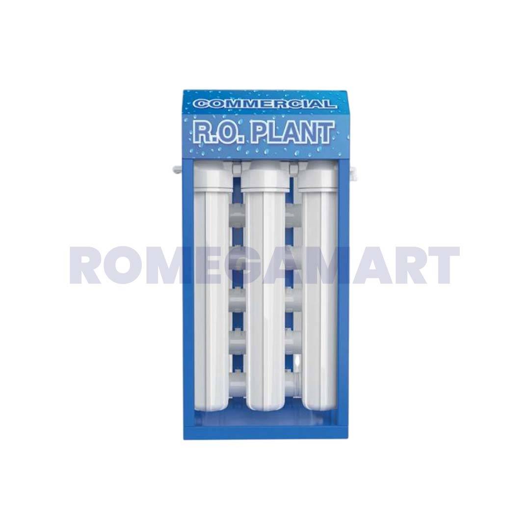 50 LPH Commercial RO Plant FRP Material White Color - Winotek Enterprises