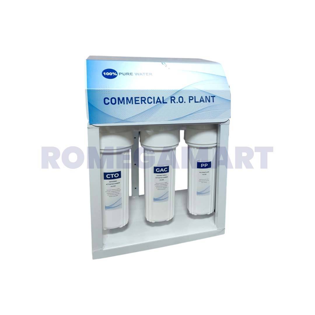 25 LPH Commercial RO Plant White Color - Winotek Enterprises
