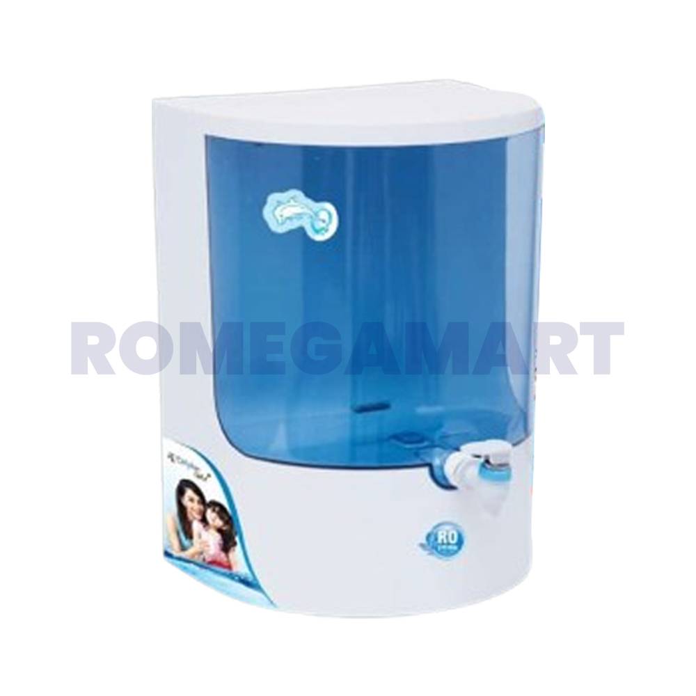 Dolphin Gold+ Blue Transparent Water Purifier 9 Liter Storage For Domestic - M/S Chand Enterprises