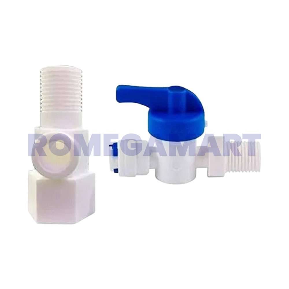 DV Set White Color Suitable For Domestic Use - WAVE RO AQUA SOLUTION