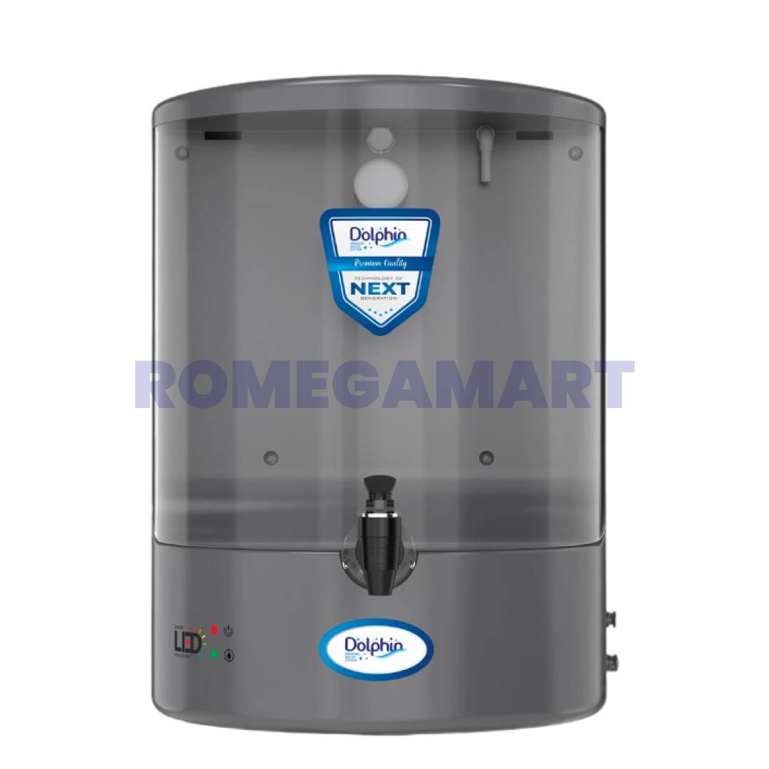 Canix Dolphin Cabinet 9 Liter Capacity Grey Color ABS Plastic Material Suitable for Domestic Use - CAN INDUSTRIES