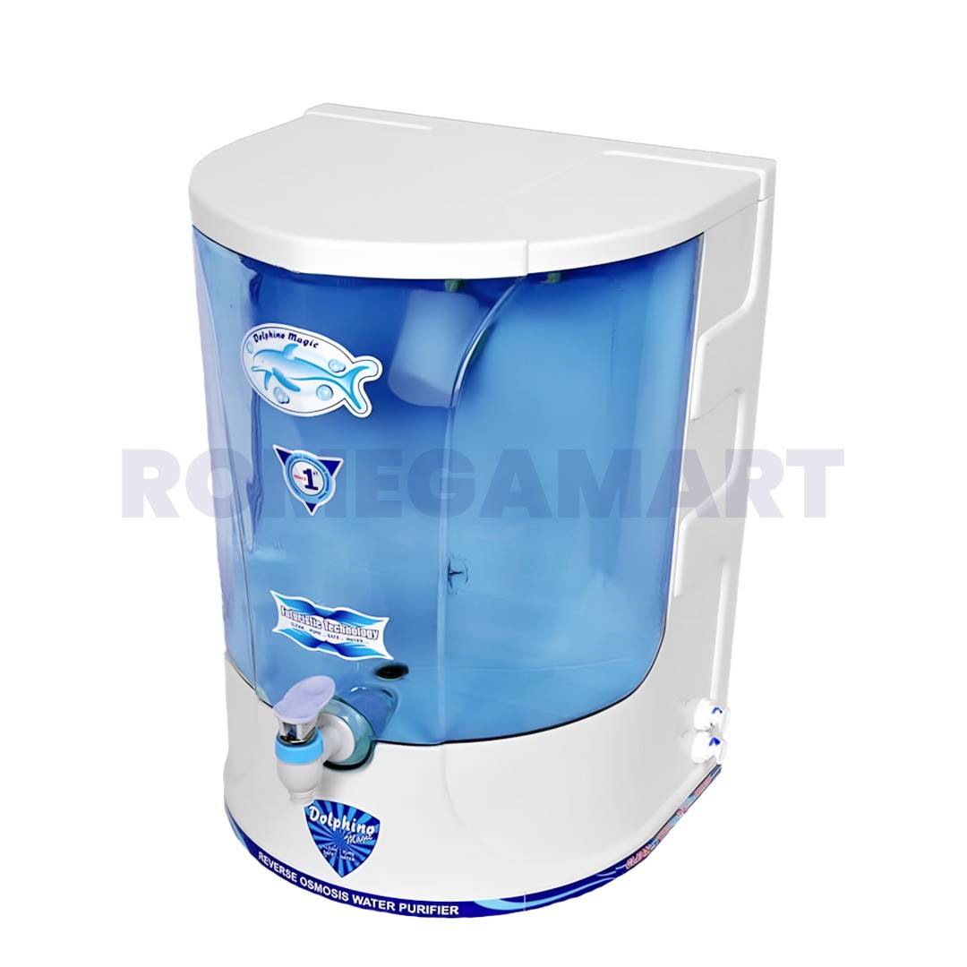 Dolphino Magic 9 Liter Blue Color Domestic RO Cabinet - GTB JI WATER SOLUTIONs