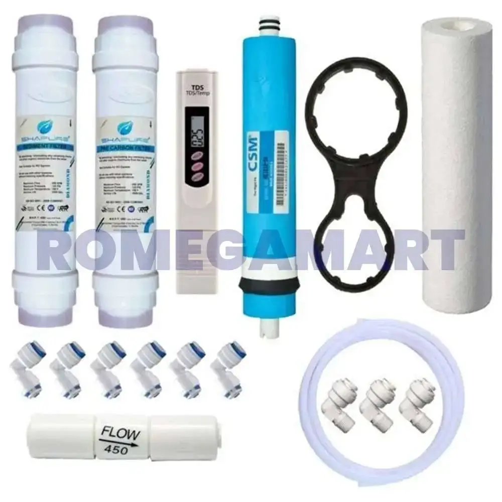 Best CSM Membrane Works Upto 3000 TDS With RO Purifier Kit For All Types of Domestic RO System - Sha Traders