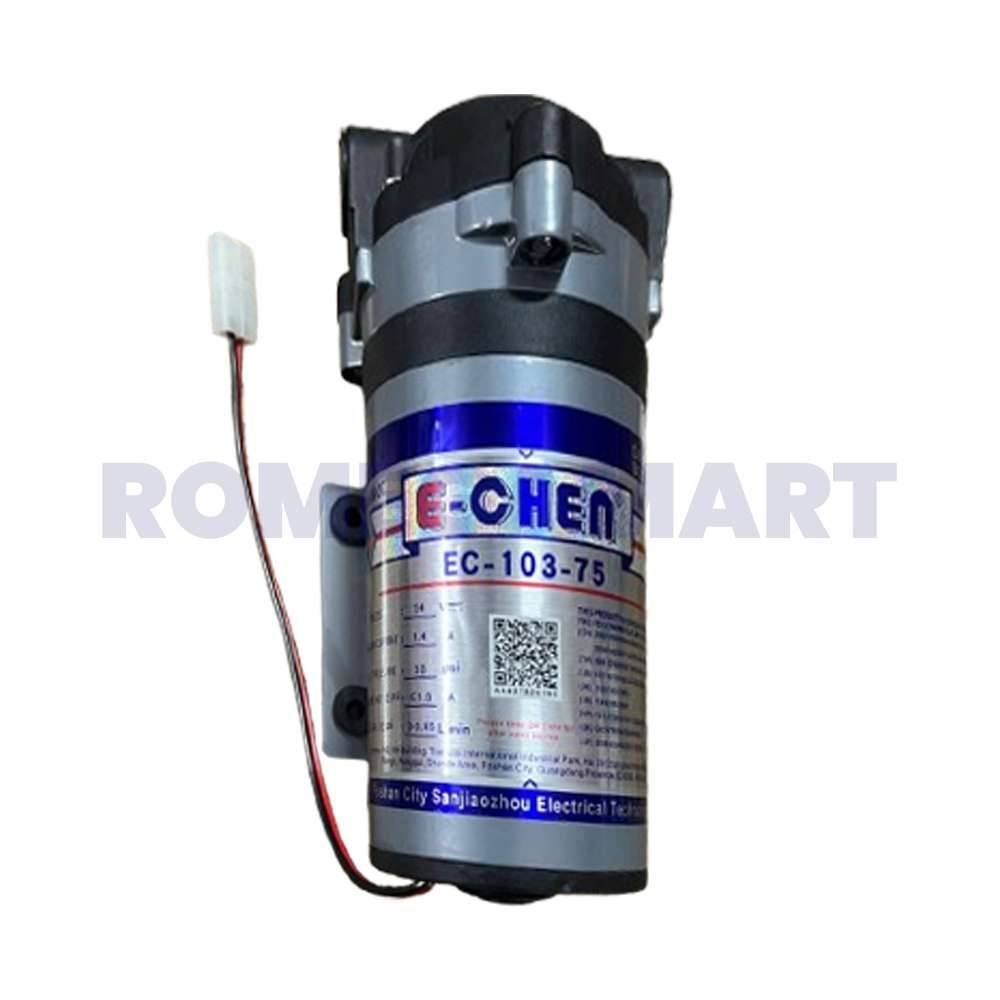 Echen EC-130-75 GPD Pump Silver Color 20 Psi For Domestic Use - SBRO SYSTEM