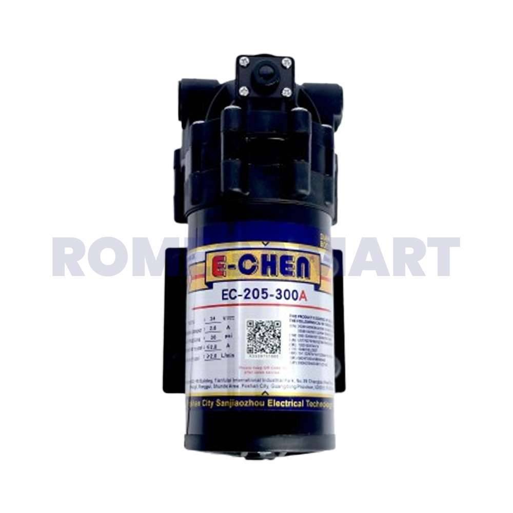 Echen EC-205-300 GPD Pump Black Color Iron Material For Domestic Use - JAZZ PURE WATER SOLUTIONS