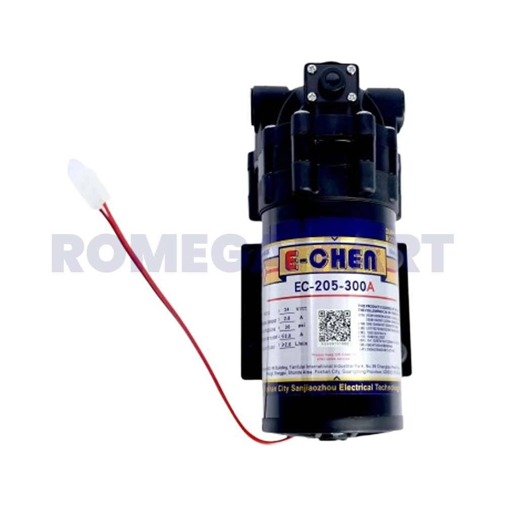 Echen EC-205-300 GPD Pump Black Color Iron Material For Domestic Use - GTB JI WATER SOLUTIONs