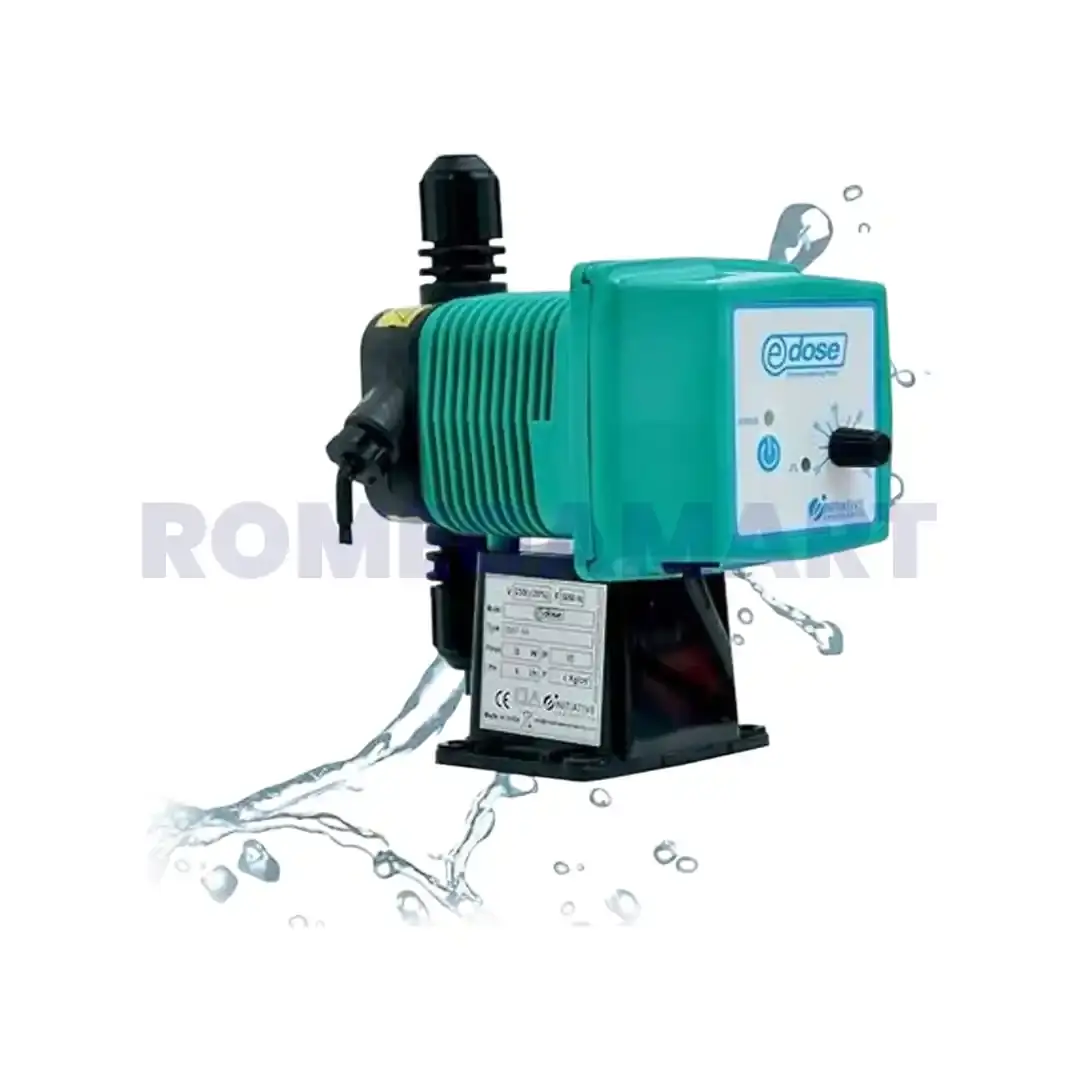 E Dose 6 LPH Dosing Pump Green Color Plastic Material For Industrial Use - Enviro Tech System & Engineers