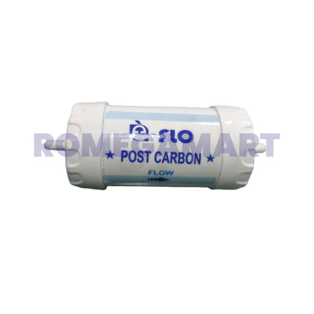 E-Flow 8 Inch Post Carbon Filter Domestic RO Water Purifier - JAZZ PURE WATER SOLUTIONS