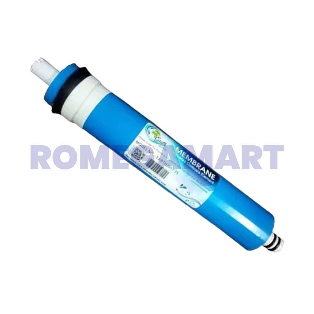 Earth RO Water 75 GPD Membrane White Color 1500 TDS For Domestic Use - Earth RO System 