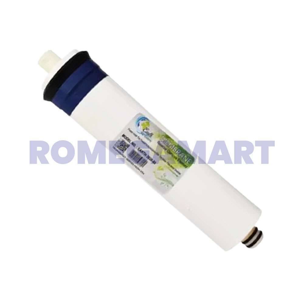Earth RO 80 GPD Low TDS Membrane Work Upto 2000 TDS White Color Suitable For All Water Purifier - Earth RO System