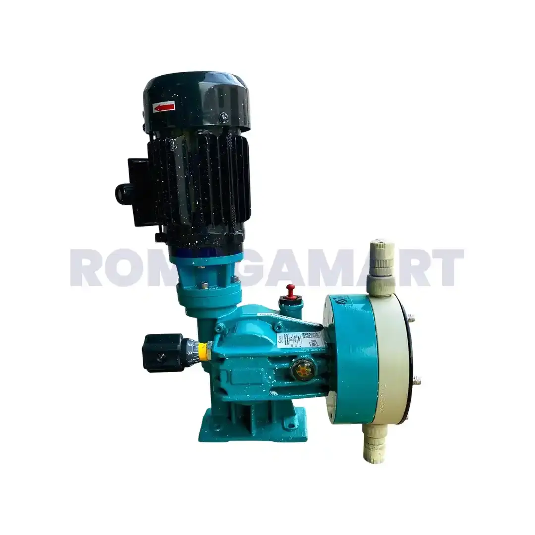 E Dose Mega 100 LPH Dosing Pump Blue Color Polypropylene Material For Industrial Use - Enviro Tech System & Engineers