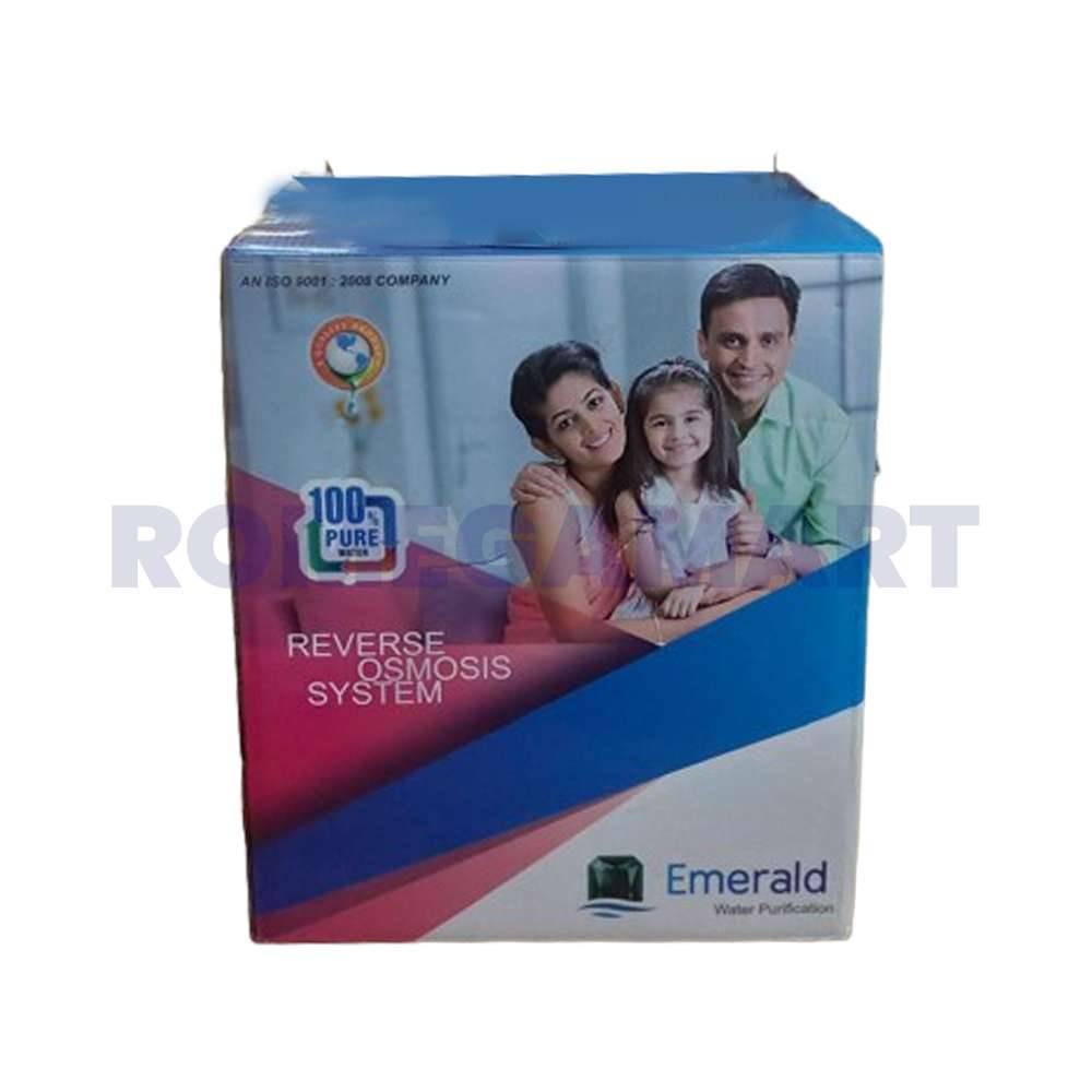Aqua Emerald Water Purifier Blue Color 15 Liter Storage ABS Plastic Material For Domestic Use - SBRO SYSTEM