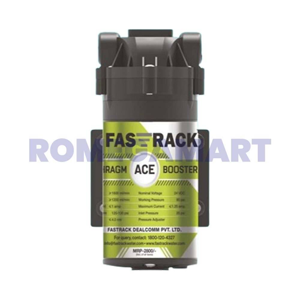 Fastrack ACE 100 GPD Booster Pump Black Color Suitable For Domestic RO - GBT JI WATER SOLUTION