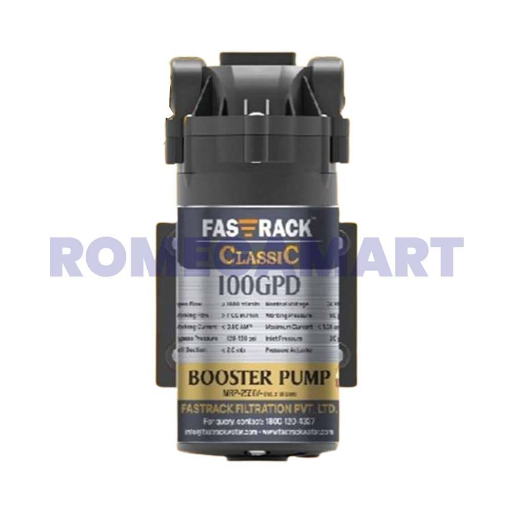 FASTRACK Classic 100 GPD Booster Pump It Is Suitable For Domestic RO - JAZZ PURE WATER SOLUTIONS