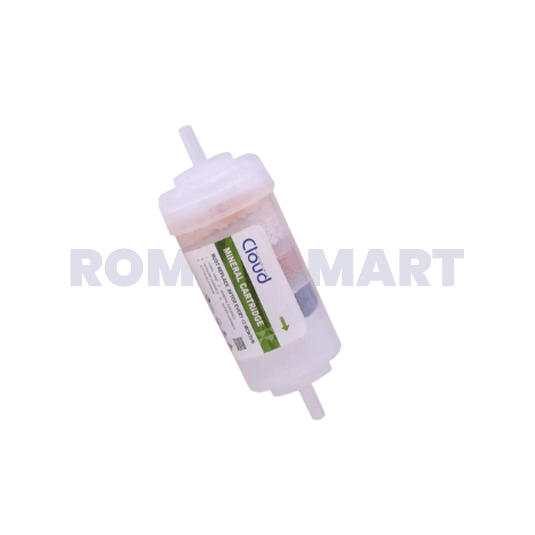 Cloud 4 Inch Mineral Cartridge White Color Suitable For Domestic RO - JAZZ PURE WATER SOLUTION