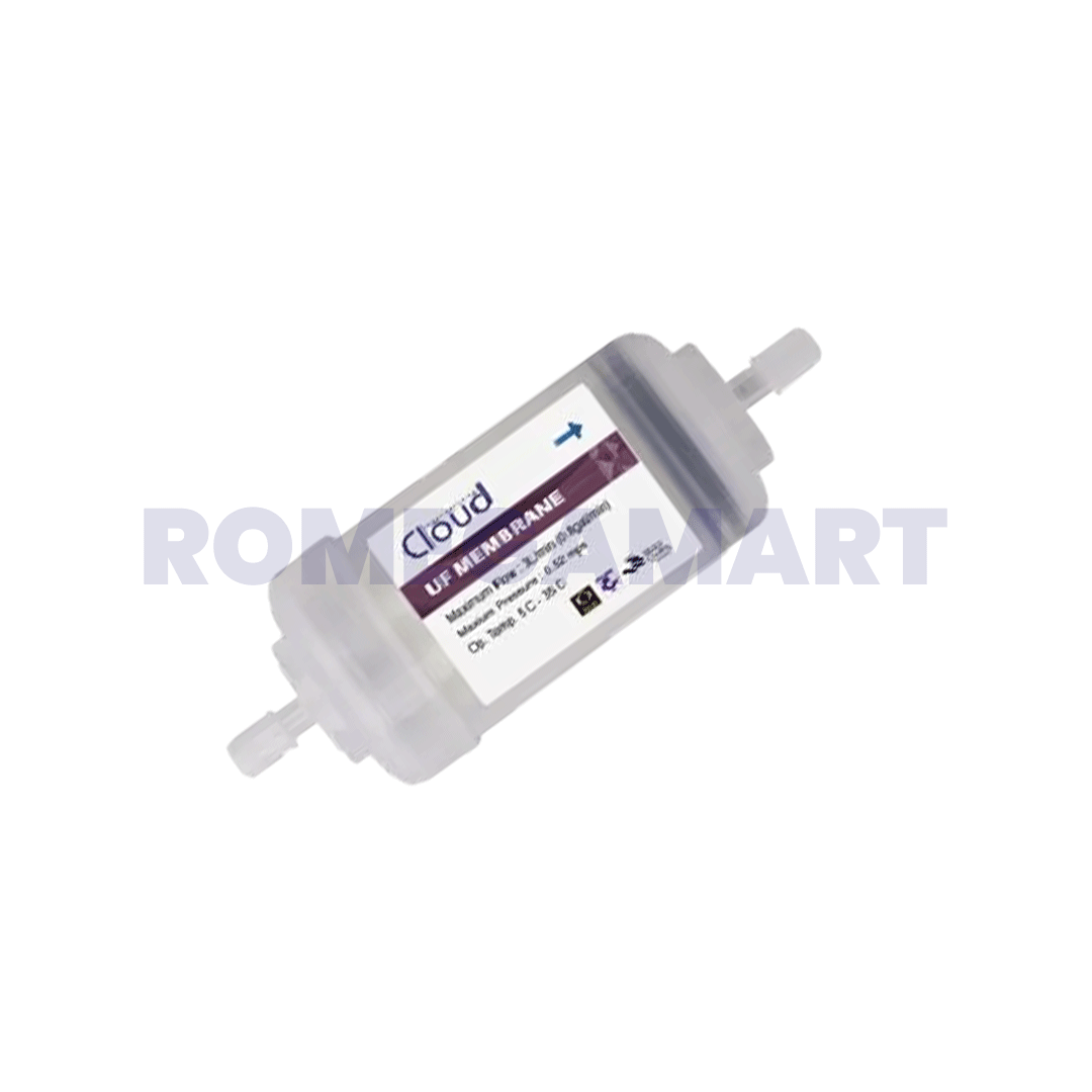 Cloud 4 Inch UF Membrane Transparent Body Suitbale For All Types Of Water Purifier - JAZZ PURE WATER SOLUTION