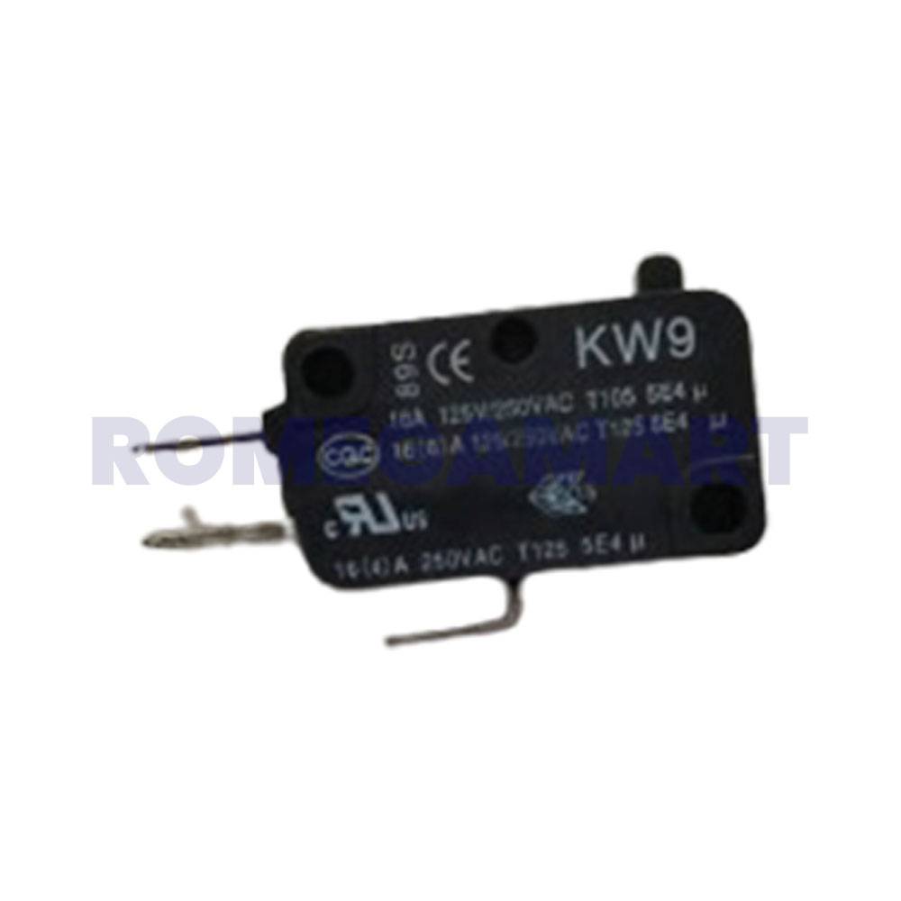 KW9 Switch Plastic Material Black Color Suitable For Domestic RO - SUMIT ELECTRONIC