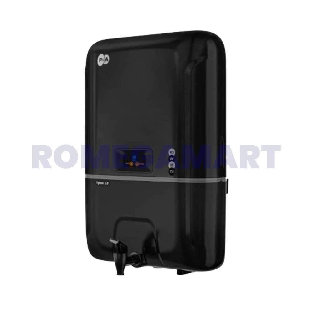 Fifther 1.0 System Black Color 10 Liter Storage Water Purifier RO+UV+UF+CU+AUTOFLUSH - GTB JI WATER SOLUTION