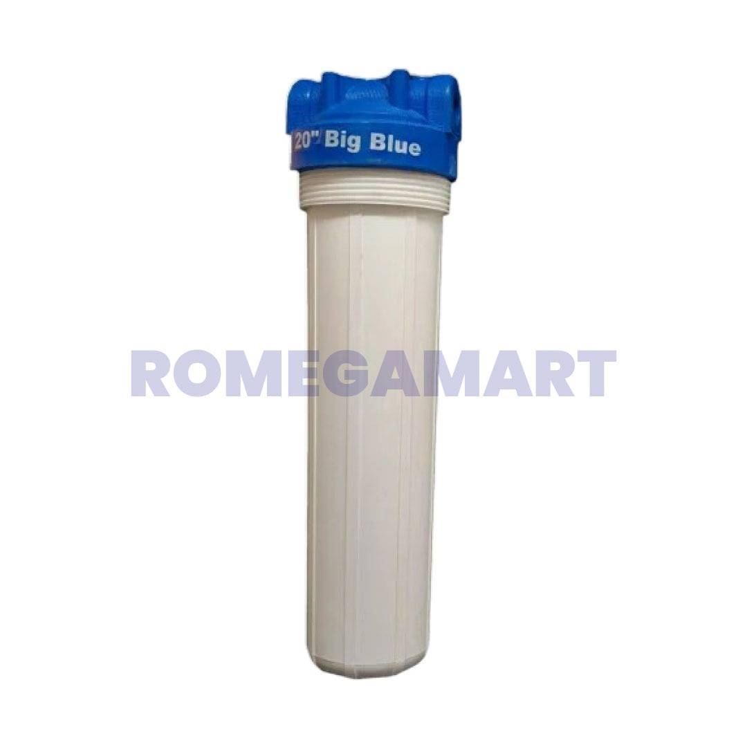 20 Inch Big Blue Bag Filter Housing Polypropylene Material For Industrial Use - Wave RO Aqua Solution