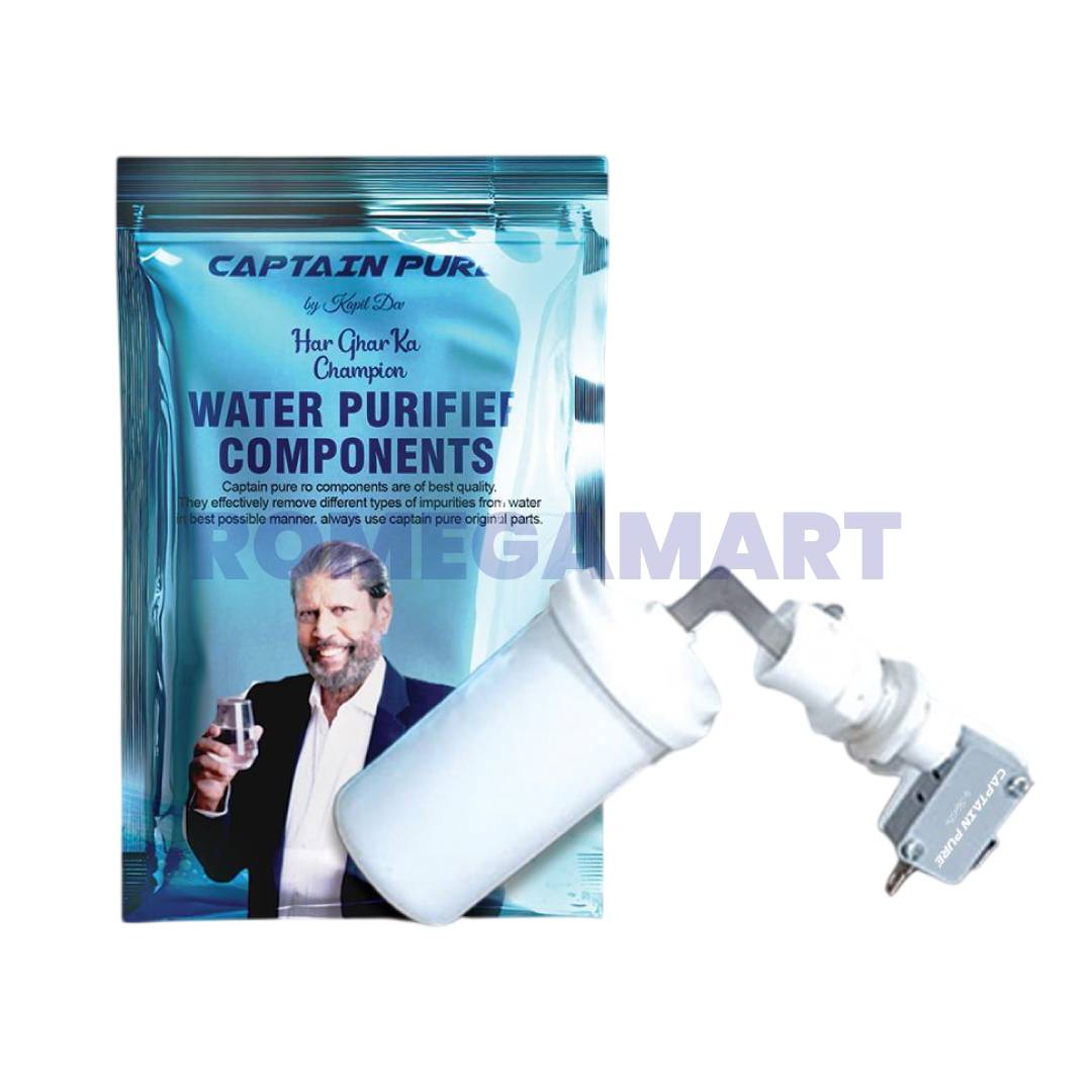 Captain Pure White Color Float With Imported Switch For Water Purifier Use - Mindcool Aqua