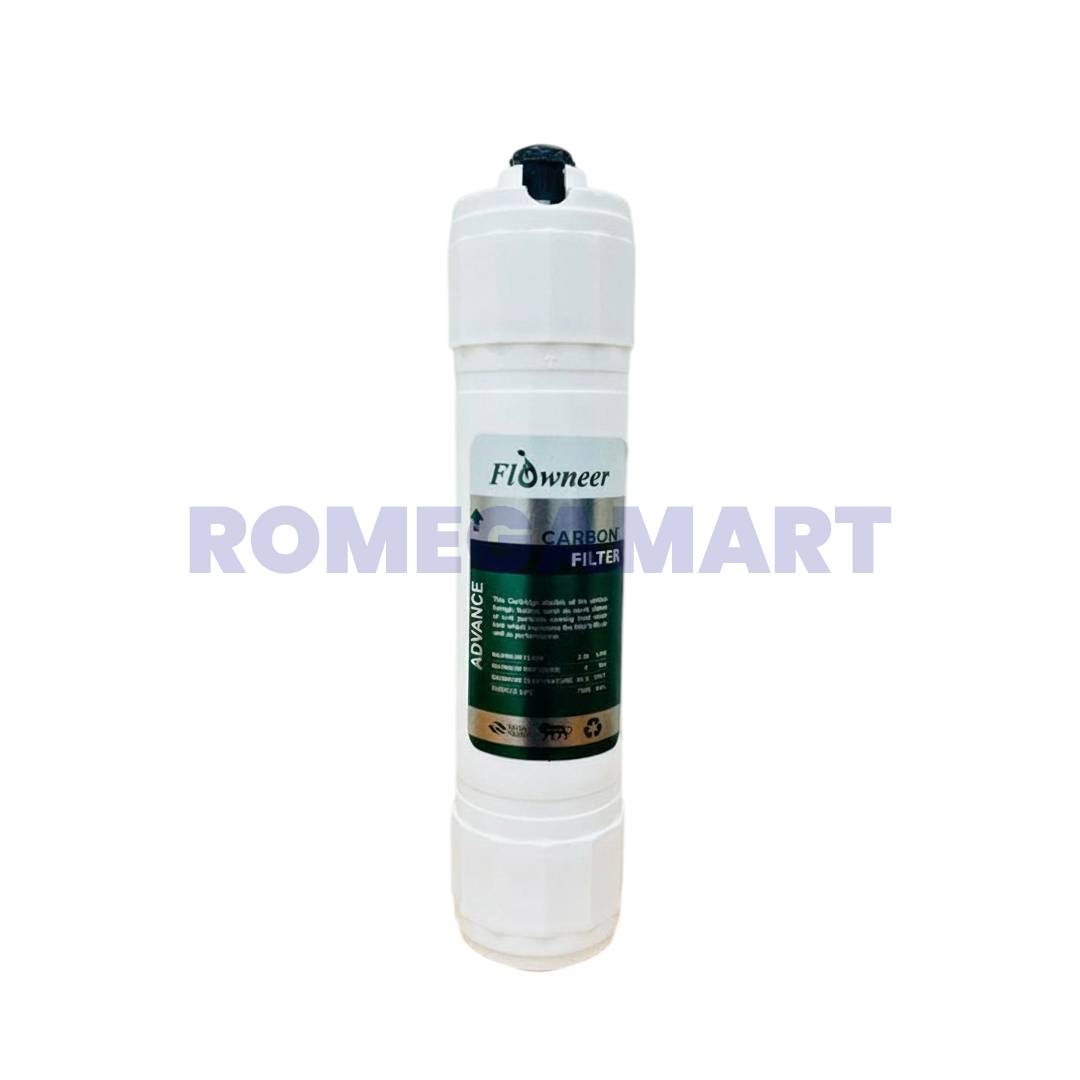 Flowneer Advance IF B001 Coal Based Carbon Filter Push Type 500IV Suitable For Domestic Water Purifier - Euro Industries