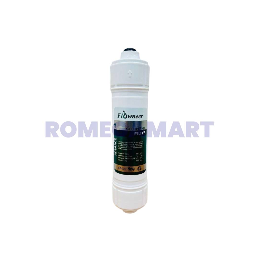 Flowneer Advance A001 Sediment Spun Filter Push Type Suitable For Domestic Water Purifier - Euro Industries